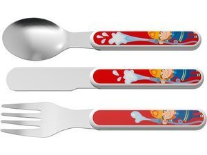 Zestaw sztućców dla dzieci Straż Pożarna Haba