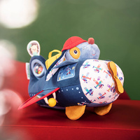 Zabawka sensoryczna Samolot Piesek Jules Lilliputiens Przytulanka dla dzieci 