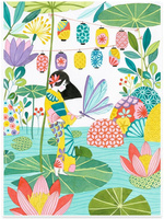 Obrazy do kolorowania w teczce Japonia Djeco