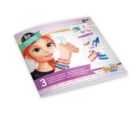 Zrób to sam - BROKATOWE BRANSOLETKI BE204 Buki