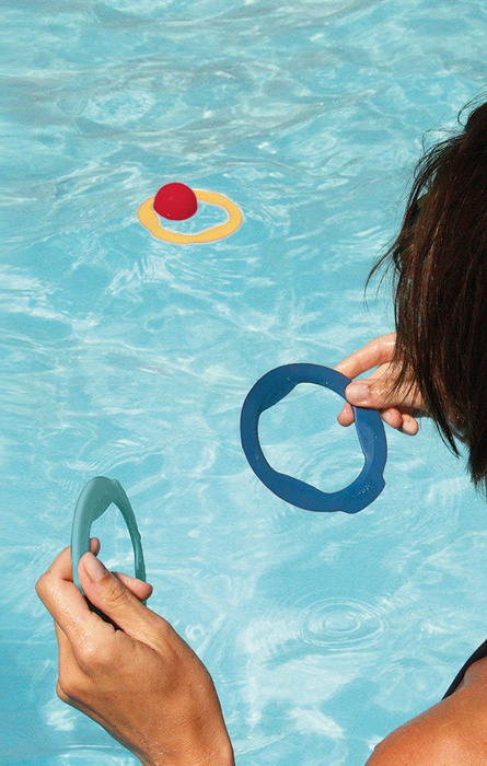 QUUT Gra Ringo z 6 obręczami i piłeczką