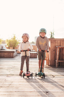 SCOOTANDRIDE Highwaykick 3 LED Hulajnoga składana ze świecącymi kółkami 3+ Rose