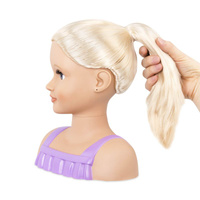 Głowa lalki do czesania blondynka Trista doll face Our Generation