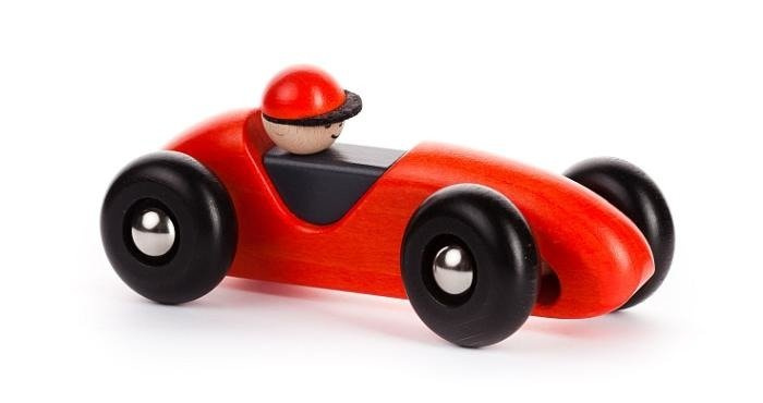 Drewniany samochód. Świetny kierowca, Bajo