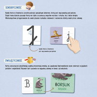 Edukacyjna gra językowa Feluś i Gucio poznają literki Nasza Księgarnia