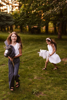 Hobby Horse Koń na kiju Astrup szary