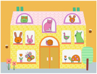 Zestaw zrób to sam odrysowywanie Djeco