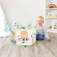 Drewniana kostka motoryczna Zwierzaki domowe XXL Small Foot 