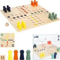 Drewniana gra planszowa Chińczyk XL Small Foot