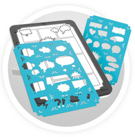 Tablet podświetlany 3 w 1 Buki