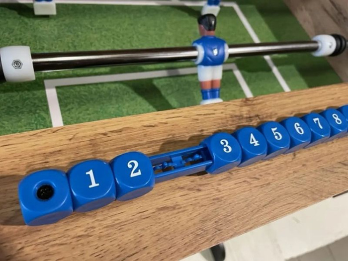 Stół do gry w piłkarzyki składany pion