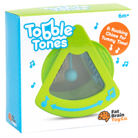 Wańka wstańka z dzwoneczkiem wahadełkiem Tobble Tones Fat Brain Toys