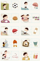 Pucio. Puzzle: Czego brakuje?