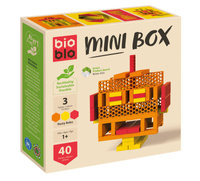 Klocki dla dzieci Rdzawy Robot Mini Box Bioblo 40 elementów