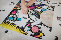 Puzzle rodzinne świecące w ciemności Kosmos 500 el Mudpuppy