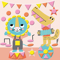 Zestaw naklejek geometrycznych My arts crafts Janod