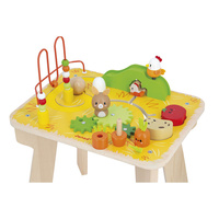 Drewniany stolik edukacyjny Farma Janod