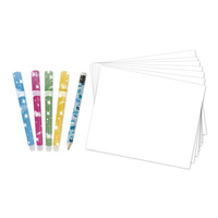 Rysowanie krok po kroku z brokatowymi markerami 20 rysunków i kolorowanek