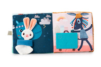 Materiałowa edukacyjna książeczka Smok Joe i jego przytulanka LILLIPUTIENS