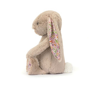 Króliczek z kwiecistymi uszami beżowy Petal 31 cm Jellycat 