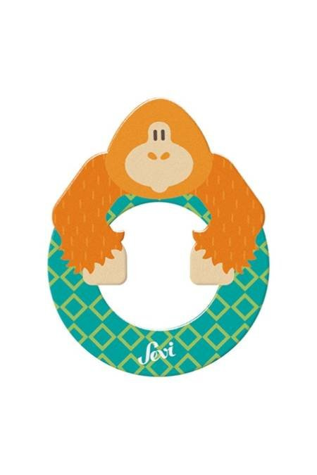 Drewniana literka Orangutan "O" Sevi