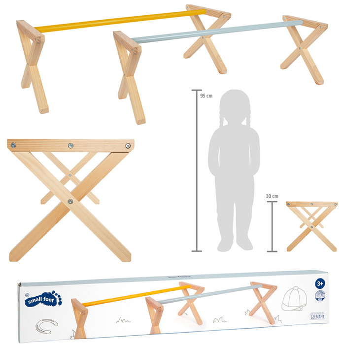 Zestaw przeszkód Cavaletti do skoków i zabaw Small Foot