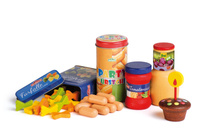 Drewniany Zestaw przysmaków do zabawy w przyjęcie urodzinowe Erzi