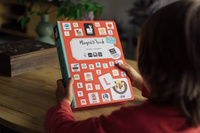 Magnetyczna układanka Polski Alfabet Magnetibook Janod