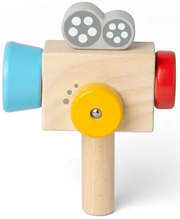 Drewniana kamera dla dzieci do ręki Bigjigs