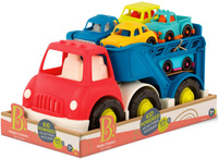 Zabawkowa laweta ciężarówka z 6 autkami Happy Cruisers B.Toys