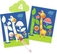 Multizestaw kreatywny 6 w 1 Myszka i Przyjaciele Djeco