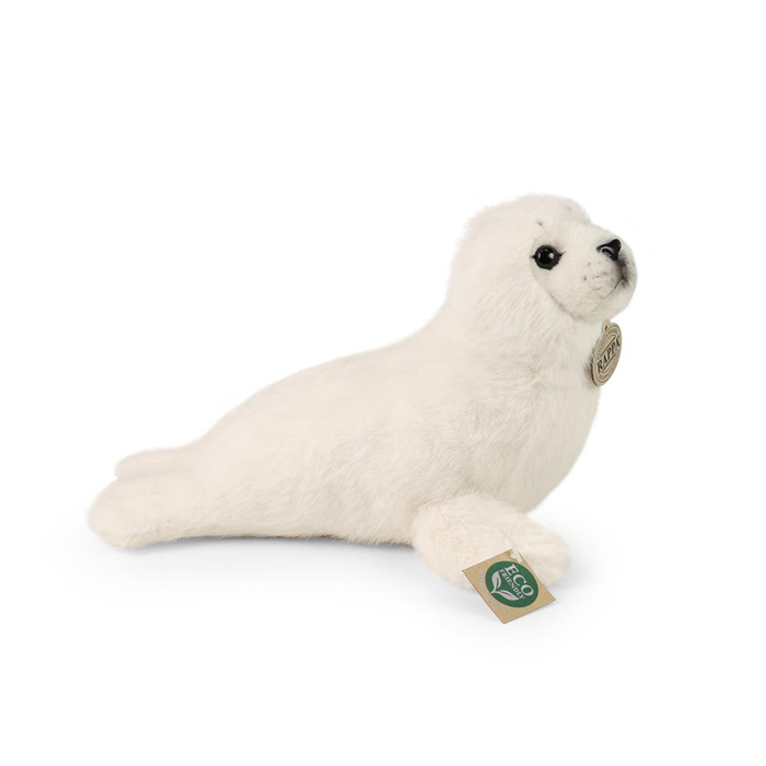 Maskotka dla dzieci foka biała 30 cm Rappa