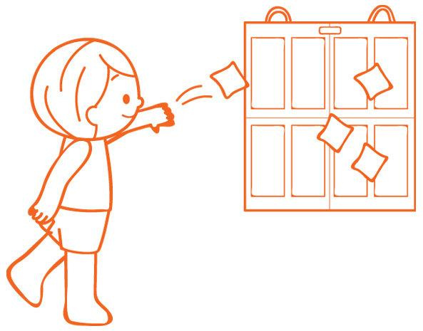 Zabawa motoryczna trafić do celu K's Kids Training2s