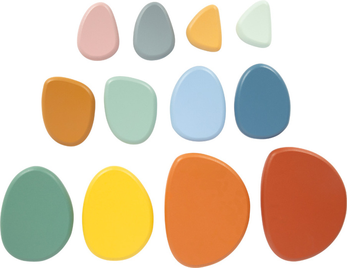 Drewniane kamienie balansujące River Rocks Montessori Small Foot