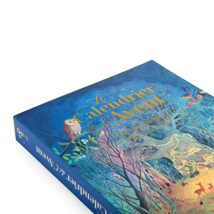 Kalendarz adwentowy z bajkami projektorem La Grande Famille Moulin Roty