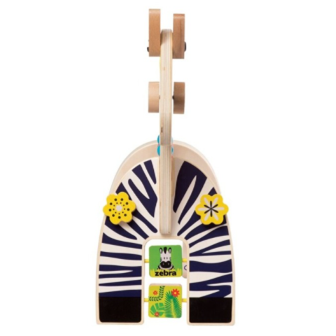 Kostka edukacyjna Safari z zebrą Manhattan Toy