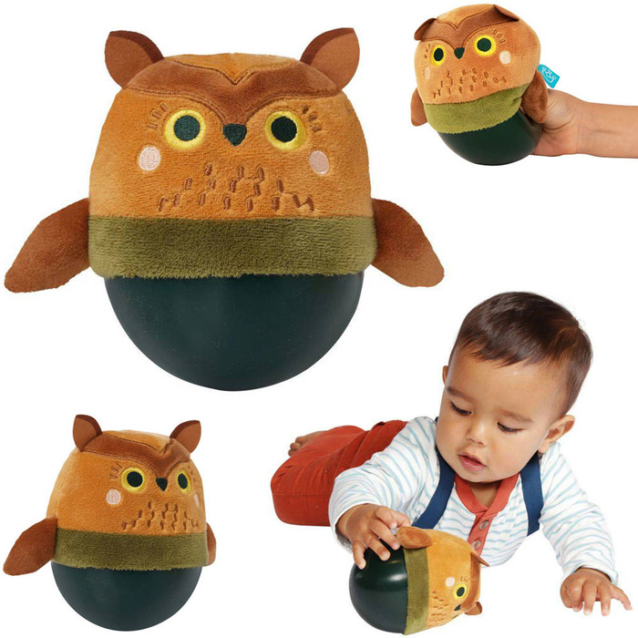 Wańka wstańka Wobbly-Bobbly Sowa Manhattan Toy