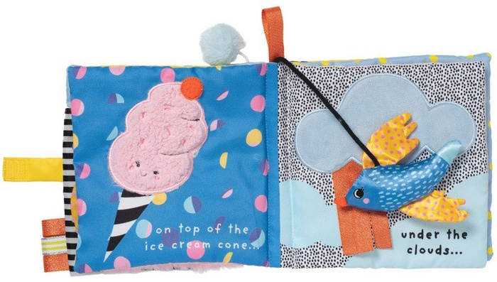 Pierwsza książeczka dziecka Flutter by Birdie Manhattan Toy