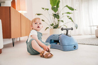 My First wielofunkcyjny jeździk pchacz dla dzieci 3w1 Scootandride Steel