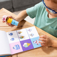 Stempel z naklejkami Sticker Wow Lody Melissa & Doug