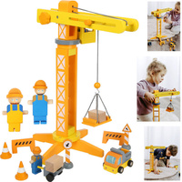 Obrotowy dźwig z akcesoriami Pracuś Small Foot