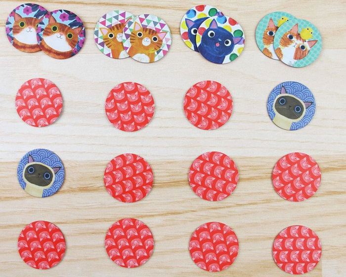 Gra Mini Memory Koty Mudpuppy