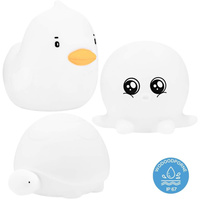 Zestaw mini wodne lampki silikonowe białe 3 szt Rabbit & Friends