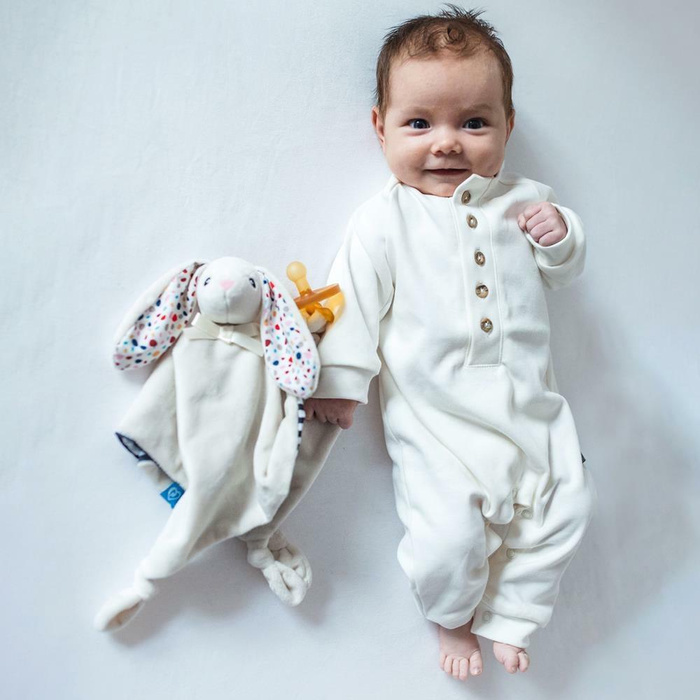 DouDou Kocyk Przytulanka Króliczek - biały Friends of Whisbear®