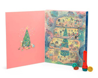 Kalendarz adwentowy z bajkami projektorem La Grande Famille Moulin Roty