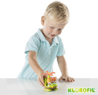 Helikopter kwiatek ruchome śmigła Klorofil