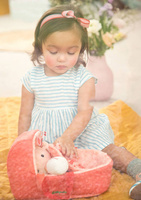 Miękka lalka dzidziuś z akcesoriami Lena Lilliputiens