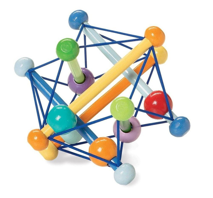 Zabawka dla niemowląt. Pastelowa forma, Manhattan Toy