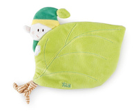 Listek z elfem. Ogrzewacz z nasionami orkiszu. Baby Nature, Trudi