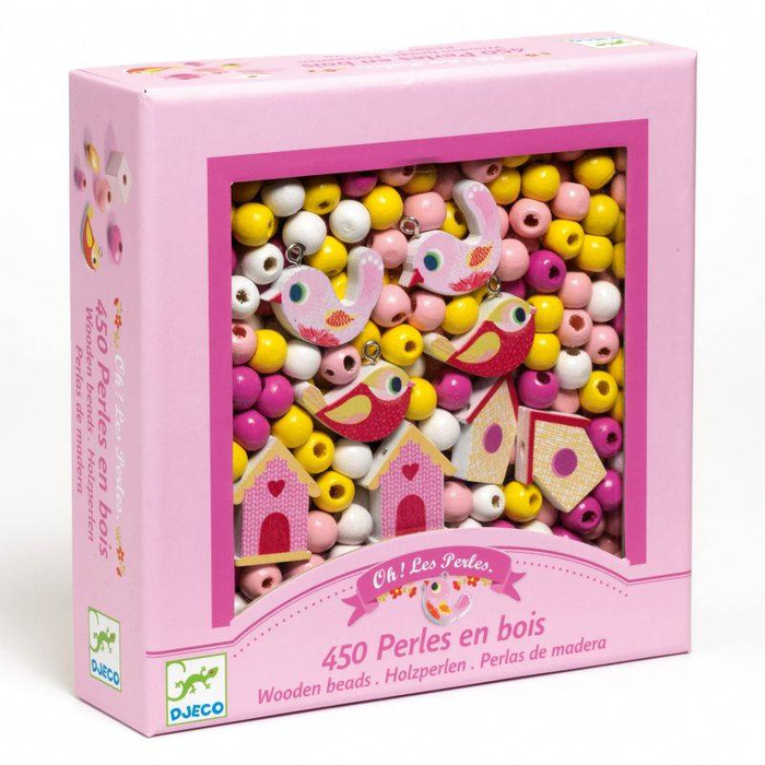 Zestaw do tworzenia biżuterii Ptaki 450 el Djeco